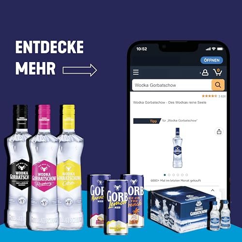 Wodka Gorbatschow 37,5 % vol., (1 x 0.70 l) - 8