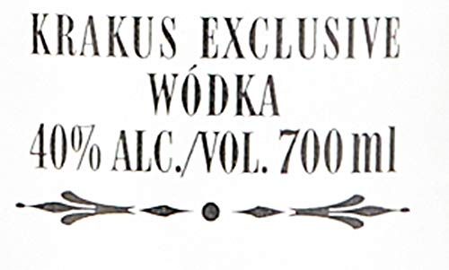 Polmos Wroclaw Krakus Wodka aus Polen in Exclusiv Verpackung (1 x 0.7 l) - 7