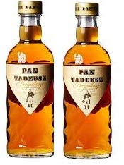 2 Flaschen Pan Tadeusz Przepalany a 0,5l 40% vol.