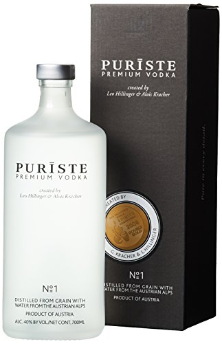 Puriste Premium Wodka No. 1 mit Geschenkverpackung (1 x 0.7 l)