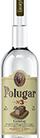 Polugar Vodka Eine markante Vodkaflasche mit dem Namen "Polugar Vodka" vor einem neutralen Hintergrund.