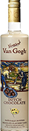 Eine ansprechende Vodkaflasche mit dem Namen "Van Gogh Vodka" vor einem neutralen Hintergrund.